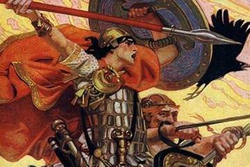 Irish Legend Of Cu Chulainn